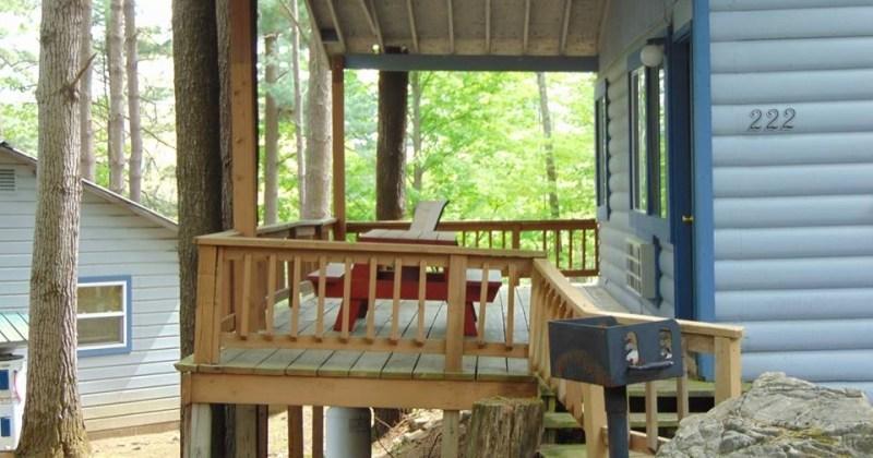 Depe Dene Resort Lake George Eksteriør bilde