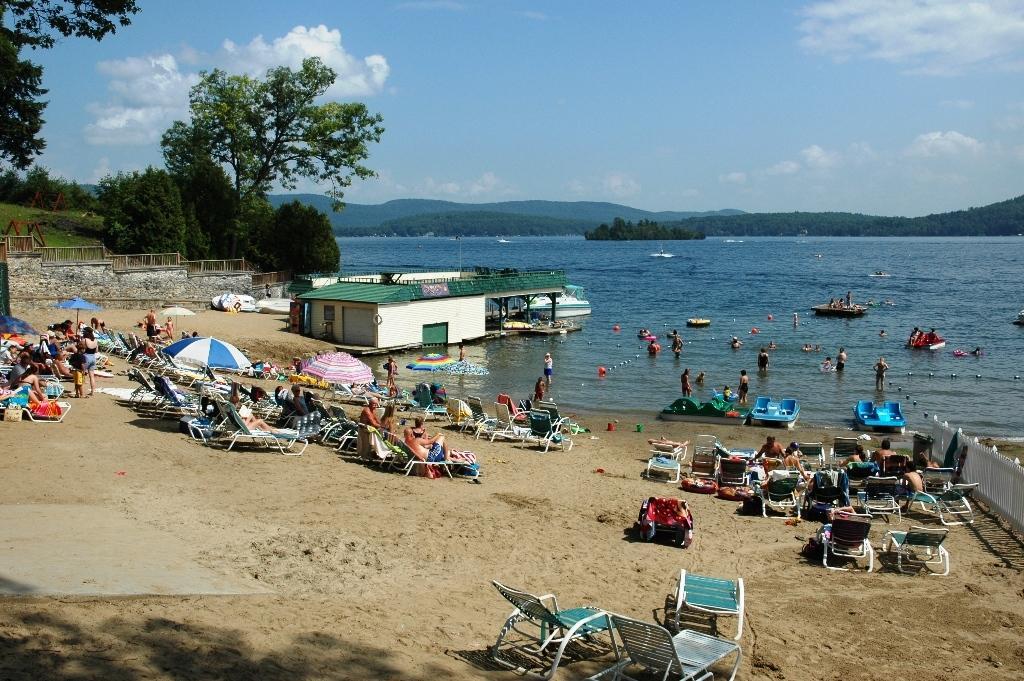 Depe Dene Resort Lake George Eksteriør bilde